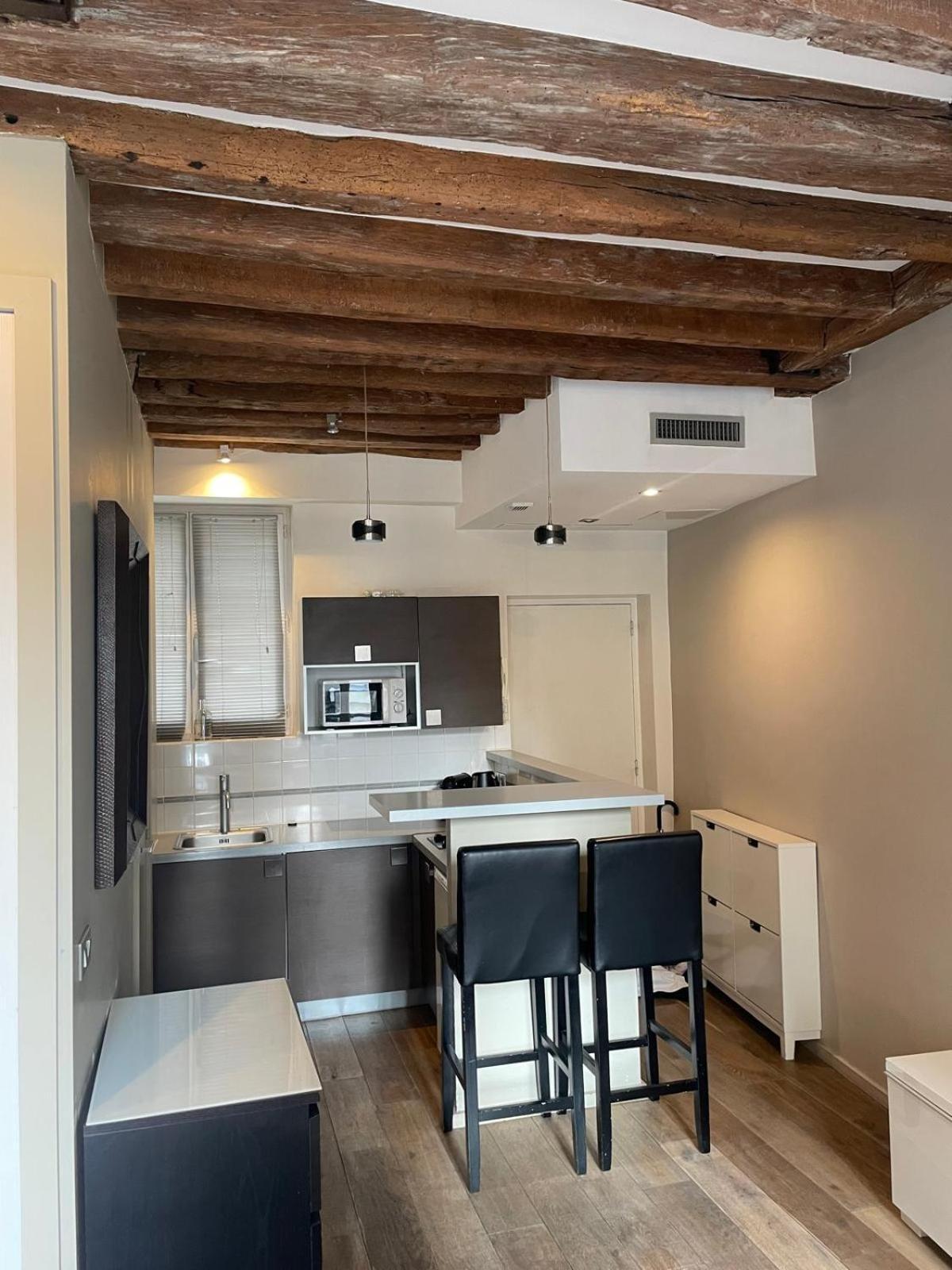 Habitat Parisien - Marais Sicile Apartman Kültér fotó